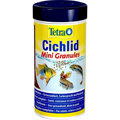 TETRA Cichlid Mini Granules 250 ml aliment complet en granulés pour petits Cichlidés de 3 à 6 cm