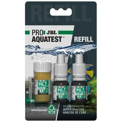 JBL Recharge ProAquaTest PO4 Sensitive pour nouveau et ancien kit de test Phosphate