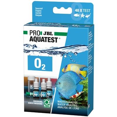 JBL ProAquaTest O2 test Oxygène pour aquarium d'eau douce, eau de mer et bassin