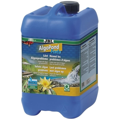 JBL AlgoPond Forte 5 L produit anti-algues filamenteuses pour bassin jusqu'à 100000 L