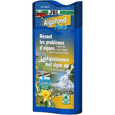 JBL AlgoPond Forte 250 ml produit anti-algues filamenteuses pour bassin jusqu'à 5000 L