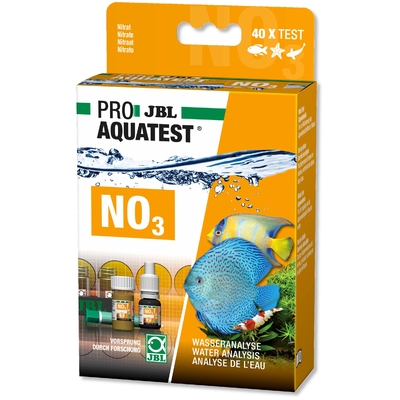 JBL ProAquaTest NO3 test Nitrate pour aquarium d'eau douce, eau de mer et bassin