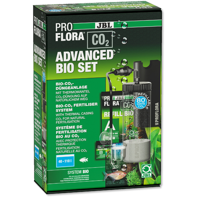 JBL ProFlora CO2 Advanced Bio Set kit fertilisation au bio-CO2 avec diffuseur extensible pour aquarium de 40 à 110 L