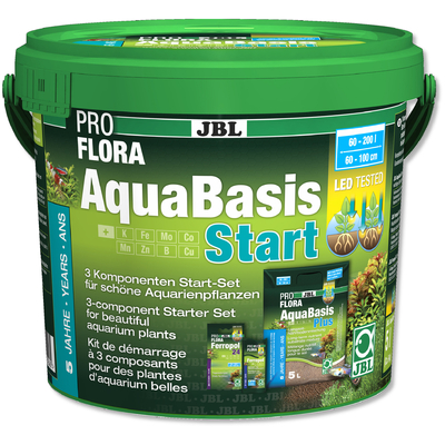 JBL ProFlora AquaBasis Start 200 set de démarrage à 3 composantes pour aquarium de 100 à 200 L