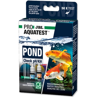 JBL ProAquaTest Pond Check test rapide du pH et KH dans les bassins de jardin