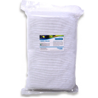 AQUAVIE Ouate universelle 1000 gr pour la filtration des fines particules en aquarium d'eau douce et d'eau de mer