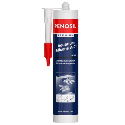 PENOSIL A-01 Silicone Noir haute qualité 300 ml pour l'assemblage d'aquarium en verre