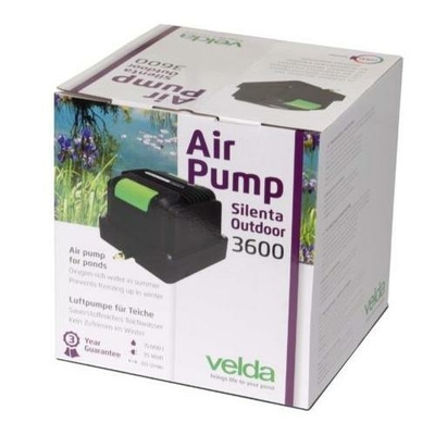 VELDA Silenta Outdoor 3600 kit aération complet pour bassin de jardins à débit de 3600L/h
