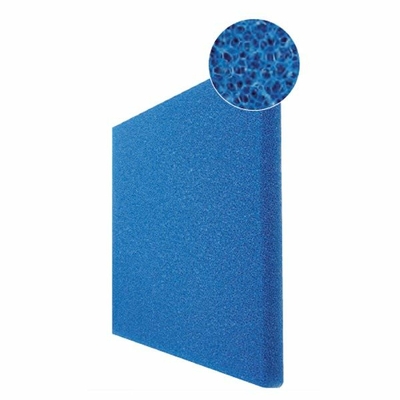 JBL Plaque de mousse bleue de filtration 50 x 50 x 2,5 cm à maille large