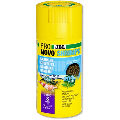 JBL ProNovo Shrimps Grano S 100 ml nourriture en granulés pour crevettes d'eau douce de 1 à 10 cm
