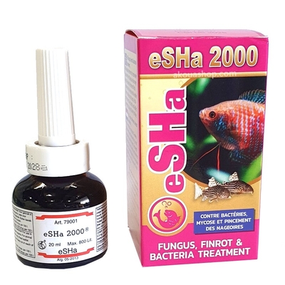 ESHA 2000 20ml traite plus de 18 symptomes et infections fongiques, parasitaires et bacteriennes