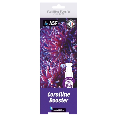 AQUARIUM SYSTEMS Coralline Booster 24 Shots x 20 ml (480 ml) favorise la synthèse du calcium chez les coraux et la coralline