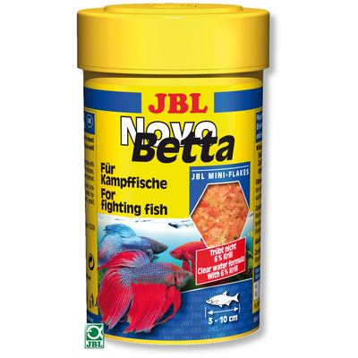 JBL- NovoBetta 100 ml Aliment complet en paillettes pour combattants