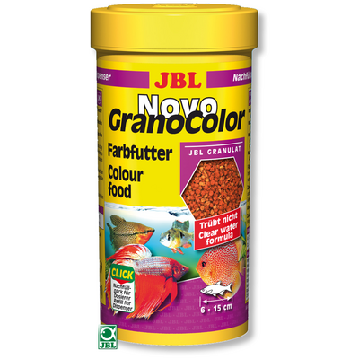 JBL NovoGranoColor Recharge 250 ml granulés pour petits poissons d'ornement