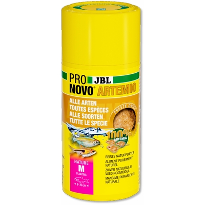 JBL ProNovo Artemio 100 ml Artémias lyophilisés pour poissons de 8 à 20 cm