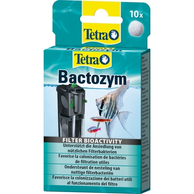 TETRA BactoZym 10 gélules accélère la colonisation des filtres par les bactéries utiles en aquarium d'eau douce et d'eau de mer