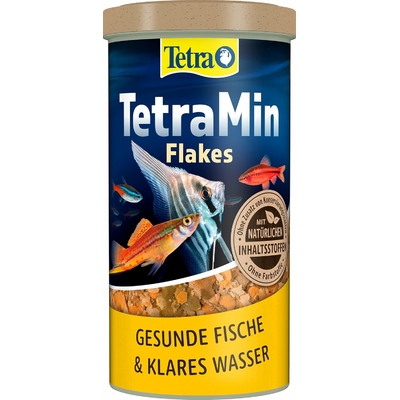 TETRA TetraMin 1L aliment complet en flocons de grande qualité pour poissons tropicaux
