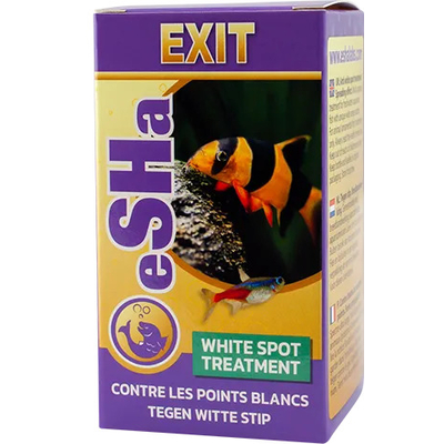 ESHA Exit 20 ml traitement contre les points blancs et l'Oodinium chez les poissons d'eau douce
