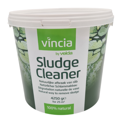 VINCIA Sludge Cleaner 4250 gr anti-vase 100% naturel pour bassin jusqu'à 25000 L