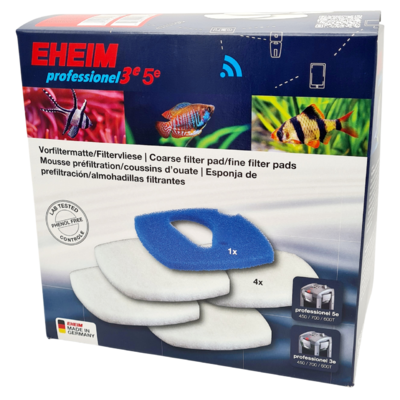 EHEIM Set de mousse et ouates pour filtre professionel 4 2277, 2375 et 3e / 5e 2076, 2078 et 2178