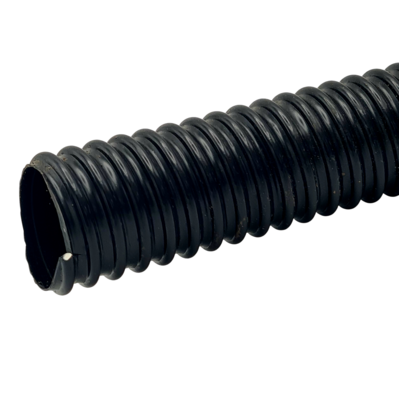 VELDA Tuyau annelé Noir 40 mm pour filtration de bassin et multiples usages - Vendu au mètre