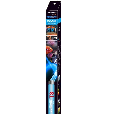 AQUAVIE Lumivie T8 SM 15W 45cm tube fluorescent lumière Bleue Actinique 20000K