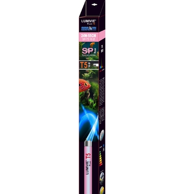 AQUAVIE Lumivie T5 SP 24W 55 cm tube fluorescent lumière Rose spéciale croissance des plantes d'aquarium