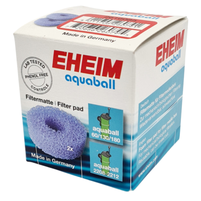 EHEIM Cartouches de mousse bleu pour filtre AquaBall et BioPower