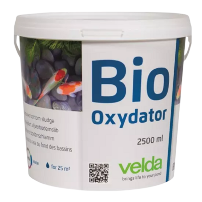 VELDA Bio-Oxydator 2500 ml élimine et empêche toute nouvelle formation de la vase dans les bassins jusqu'à 25000 L