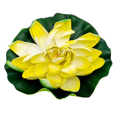 hobby-nenuphar-jaune-30-cm-fleur-artificielle-flottante-de-nenuphar-pour-bassin