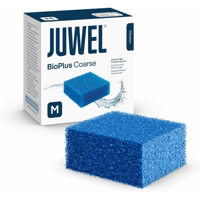 JUWEL bioPlus Coarse M de mousse à maille large pour filtre Juwel Bioflow 3.0 et Compact. Dimensions 9,9 x 9,9 x 4,8 cm