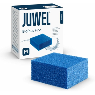 JUWEL bioPlus Fine M bloc de mousse à maille fine pour filtre Juwel Bioflow Mini, Bioflow 3.0 et Compact. Dimensions 9,5 x 9,5 x 4,8 cm
