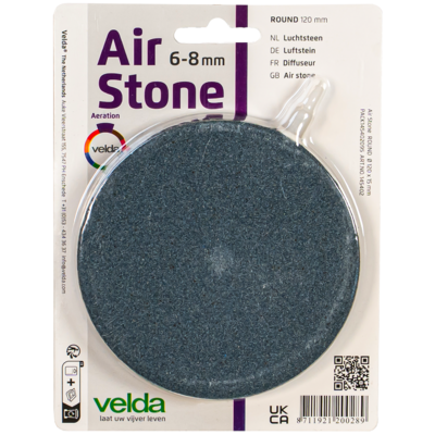 velda-air-stone-round-12-cm-diffuseur-d-air-special-bassin-avec-entree-pour-tuyau-6-a-8-mm