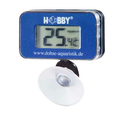 HOBBY Thermomètre électronique digital et submersible pour aquariums d'eau douce et d'eau de mer