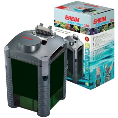 EHEIM 2124 eXperience 250T filtre externe avec chauffage intégré pour aquarium jusqu'à 250L avec mousses et masses filtrantes