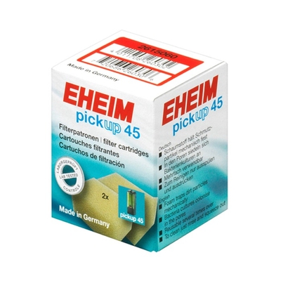 EHEIM Lot de 2 cartouches de mousse de filtration pour filtre Eheim PickUp 45 (modèle 2006)