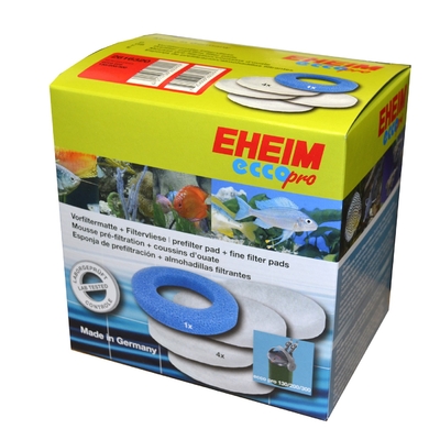 EHEIM Lot de mousse filtrante 1 bleu + 4 blanches pour filtre Ecco pro 2032, 2034, 2036