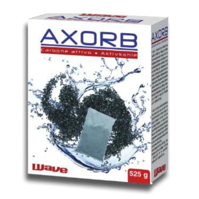 AMTRA aXorb 525 gr. charbon actif de qualité sup. Purifie l'eau en absorbant les agents polluants et résidus médicamenteux