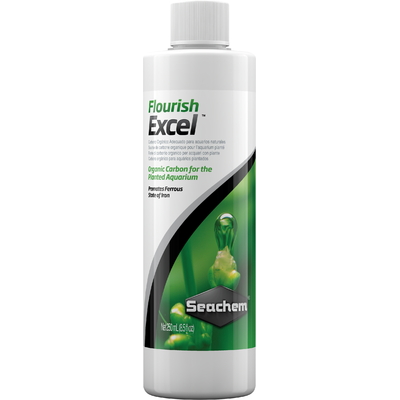 SEACHEM Flourish Excel 250ml source de carbone organique biodisponible pour plantes d'aquarium