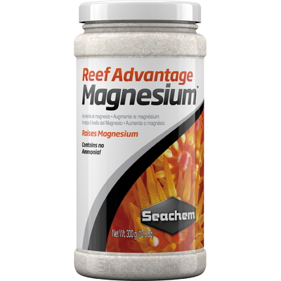 SEACHEM Reef Advantage Magnesium 300 gr. restaure le Magnesium à un niveau proche de l'eau de mer naturelle