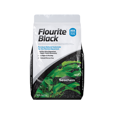 SEACHEM Flourite Black 3,5 kg substrat nutritif et décoratif de couleur noir pour aquarium d'eau douce