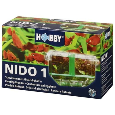 HOBBY Nido 1 pondoir flottant 19,5 x 11 x 19 cm s'adaptant automatiquement au niveau de l'eau