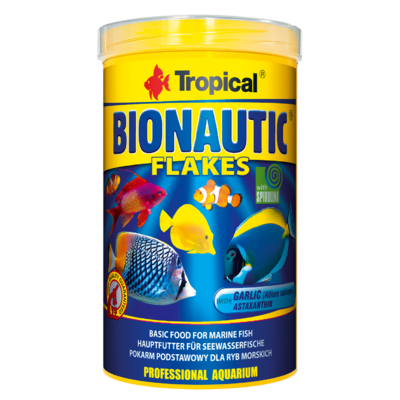 TROPICAL BioNautic 500ml nourriture granulée multi-ingrédients pour poissons d'eau de mer, crustacés et invertébrés