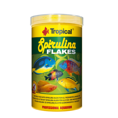 TROPICAL Spirulina Flakes 1000ml nourriture végétale en flocons avec algues spirulina