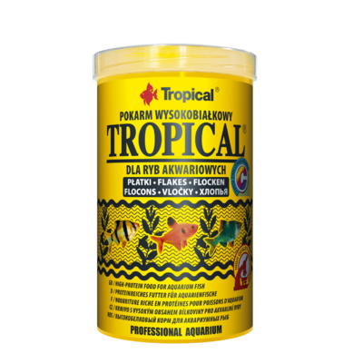 TROPICAL Tropical 1000ml une nourriture de base en flocons, à haute teneur en protéine
