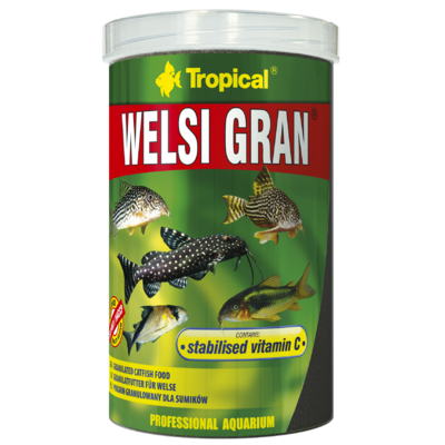 TROPICAL Welsi Gran 100ml nourriture à multi ingrédients pour poissons de fond
