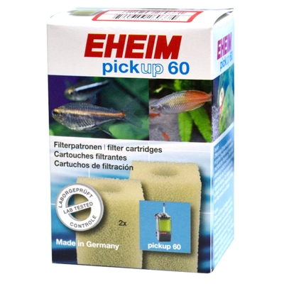 EHEIM Lot de 2 cartouches de mousse de filtration pour filtre Eheim PickUp 60 (modèle 2008)