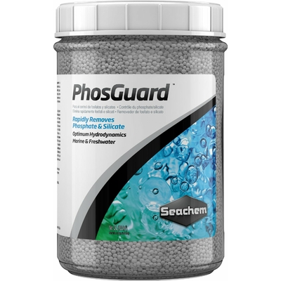 SEACHEM PhosGuard 2 L élimine rapidement les phosphates et silicates en aquarium d'eau douce et d'eau de mer
