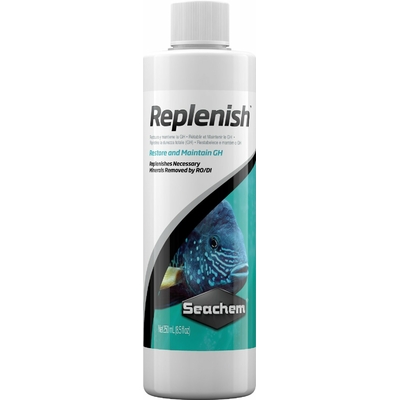 SEACHEM Replenish 250ml reconsitue les minéreaux dans l'eau osmosée et rétabli la dureté totale