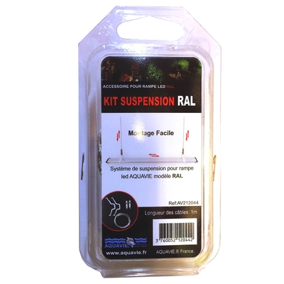Kit de suspension pour rampe Leds Aquavie RAL et RAL G2